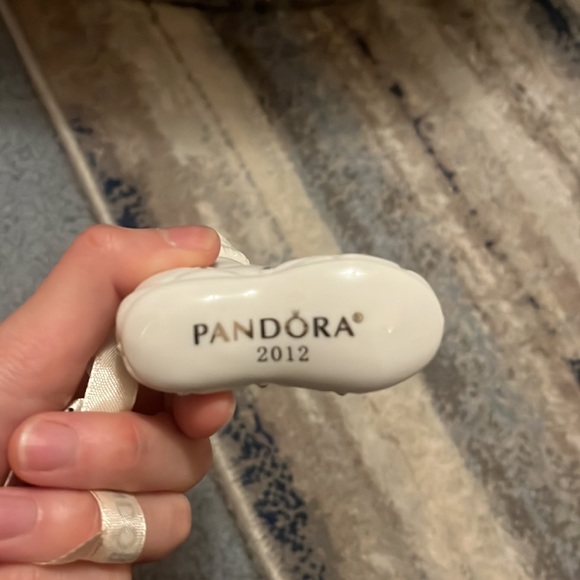 Pandora Limited Edition 2012 Porcelain Boot Stocking Ornament - Picture 3 of 9